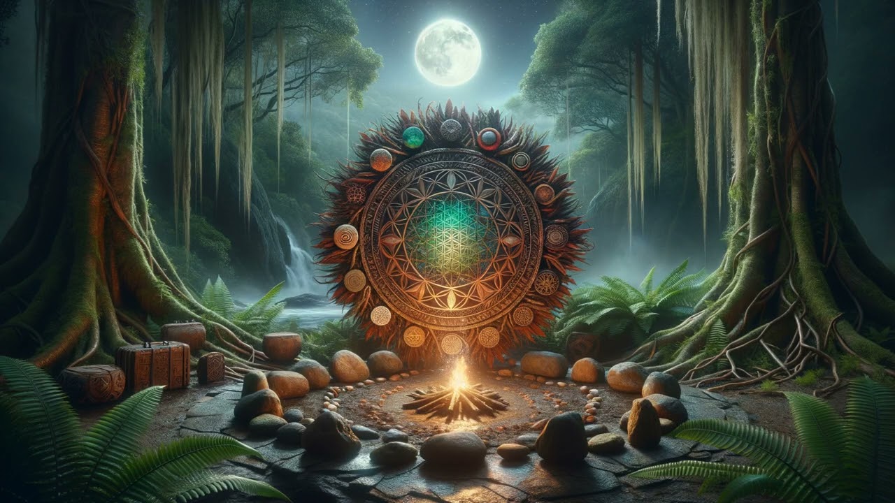 Temple of the Heart | (1111 Hz) | 1 hour Shamanic Meditation | Echoes