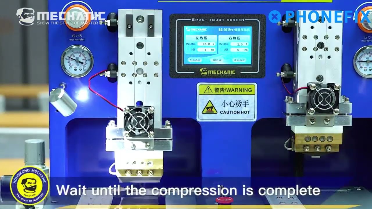 Mechanic BD-901 Pro Thermostatic Flex Cable Pressing Bonding Machine