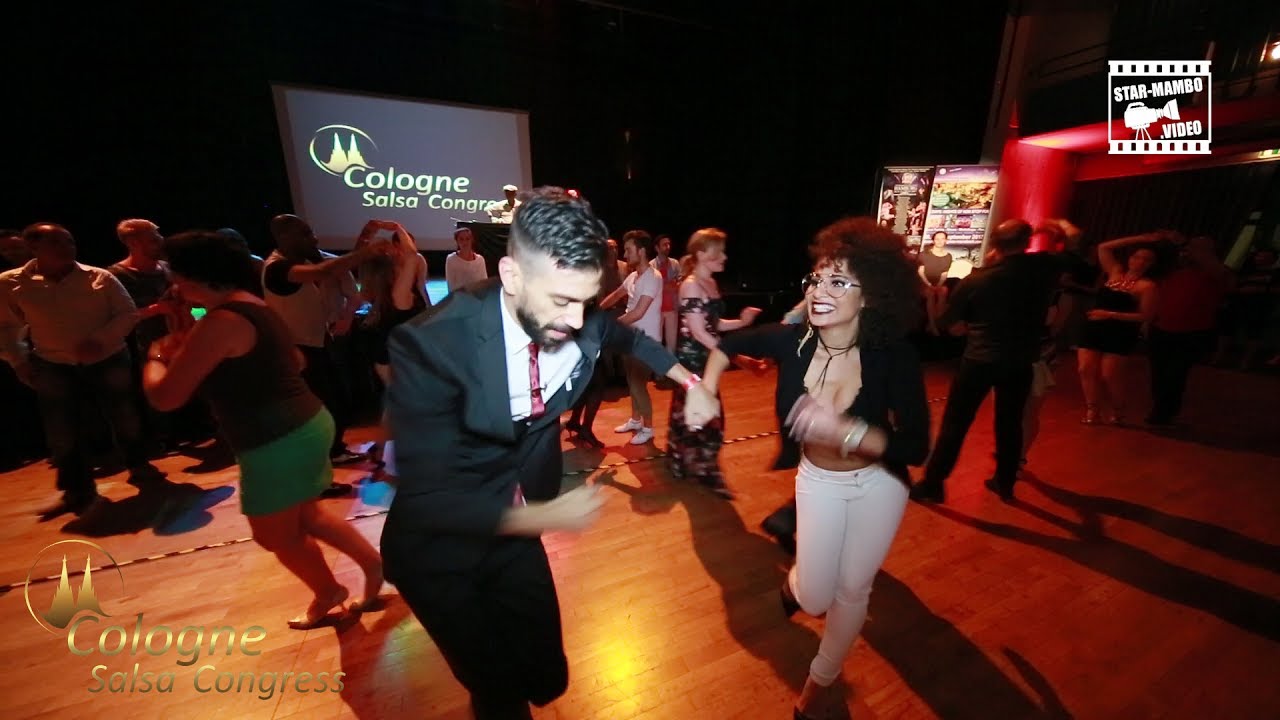 Panagiotis Aglamisis & Veronica Lopez - social dancing @ Cologne Salsa Congress 2017