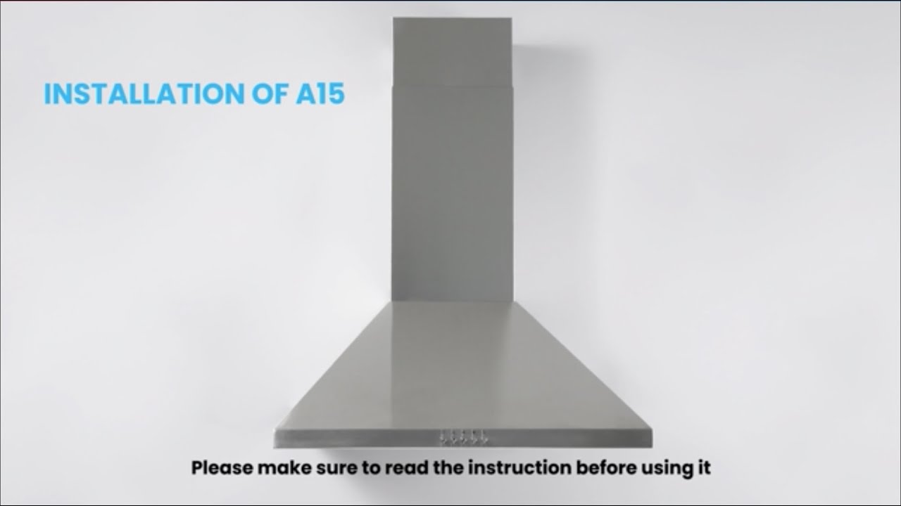 Midea Rangehood installation video