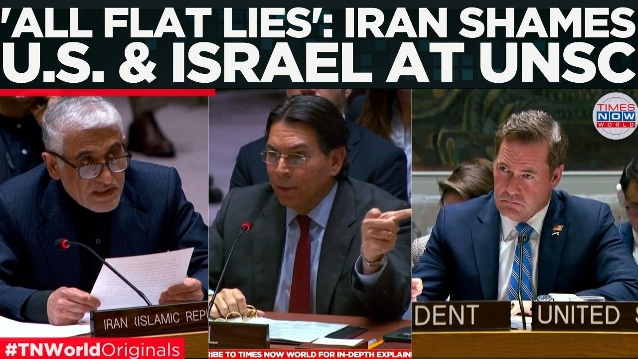 WATCH: 'Cynical & Politically Motivated', Tehran Confronts U.S. & Israel Face-To-Face At UNSC