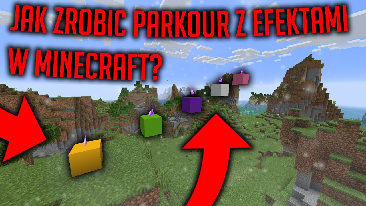 Jak zrobić parkour z efektami w minecraft 1.16? - Komendy #9