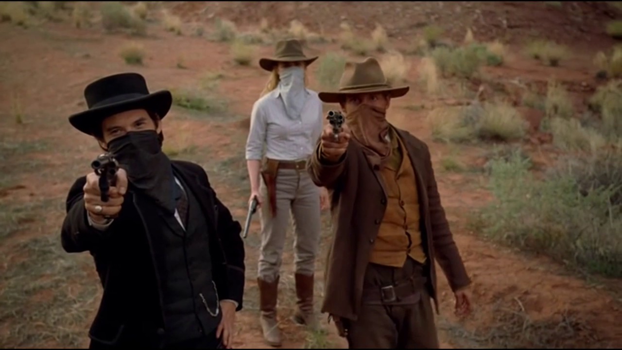 Westworld robbing the Wagon/Caravan.