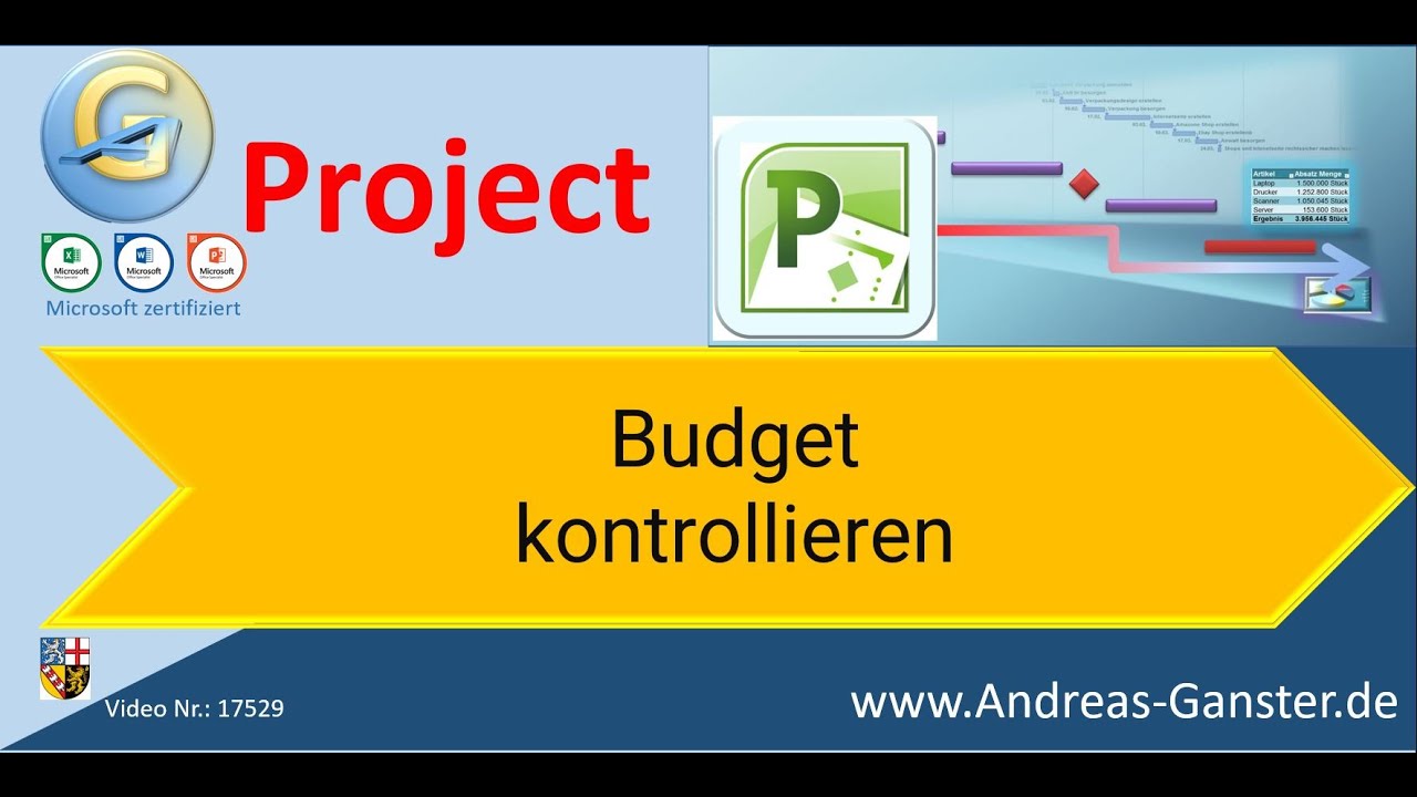 Budgetplan vs. Ist-Fortschritt analysieren | MS #Project #tips 17529 #howto #tutorial #project