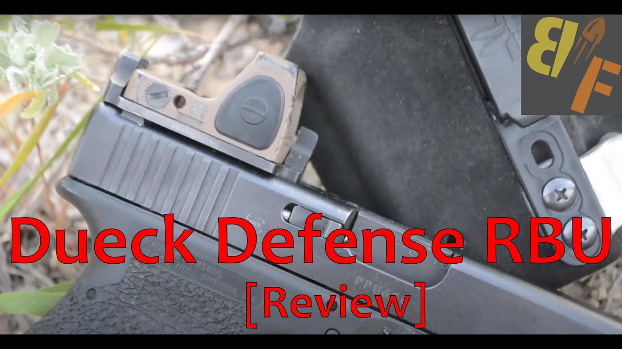 Dueck Defense RBU, RDS on Pistol Done Easy (12k rounds) [REVIEW]