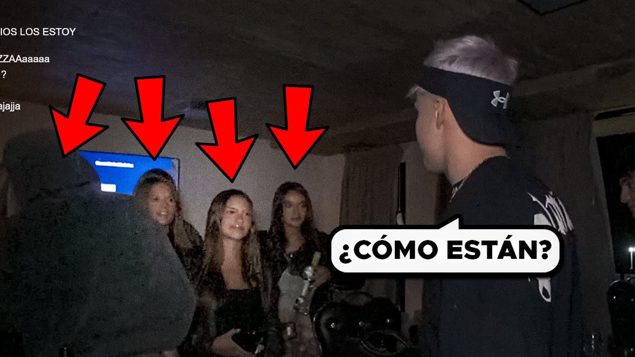 CAYERON un PAR de AMIGAS al STREAM PREVIA en MDQ (arranco frankillo)