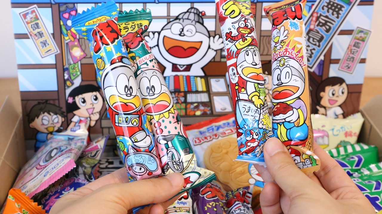Dagashi Japanese Snacks and Sweets Box