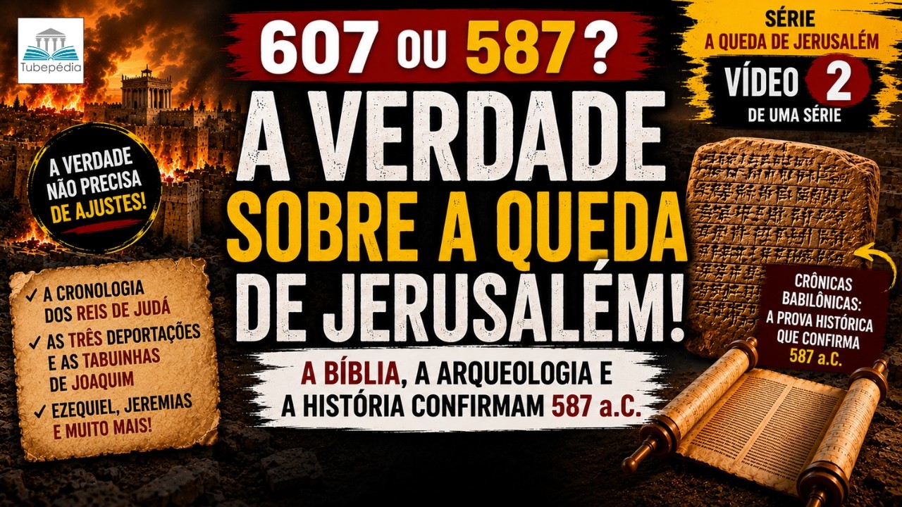 A Queda de Jerusalém: Novas Evidências Bíblicas e Arqueológicas Confirmam 587 a.C. | Parte 2