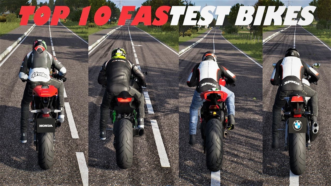 RIDE 3 - 10 Top Fastest Bikes | Without Customization