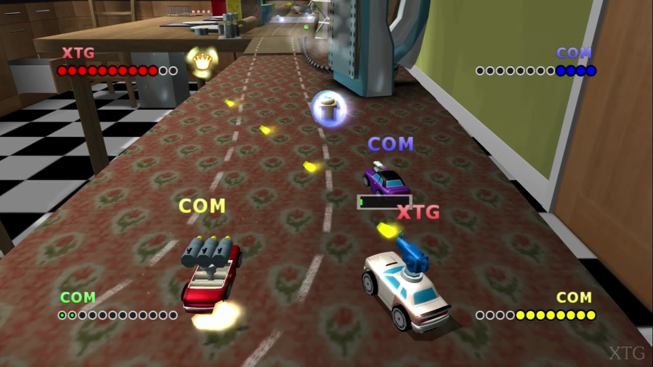 Micro Machines V4 PS2 Gameplay HD (PCSX2)