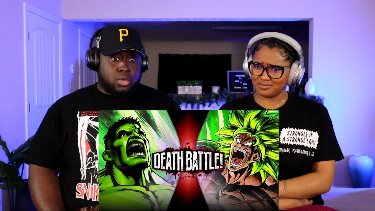 Kidd and Cee Reacts To Hulk VS Broly | DEATH BATTLE!