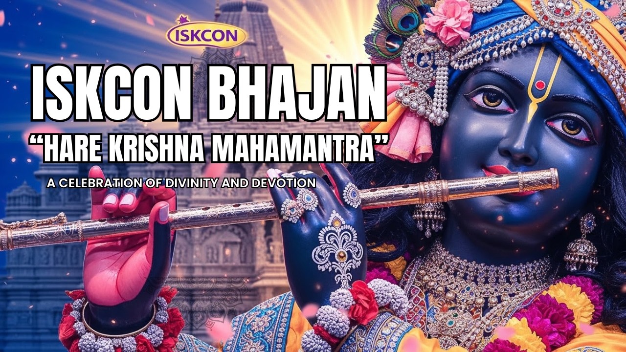 Hare Krishna Mahamantra | ISKCON Bhajan | Calm Your Mind Instantly