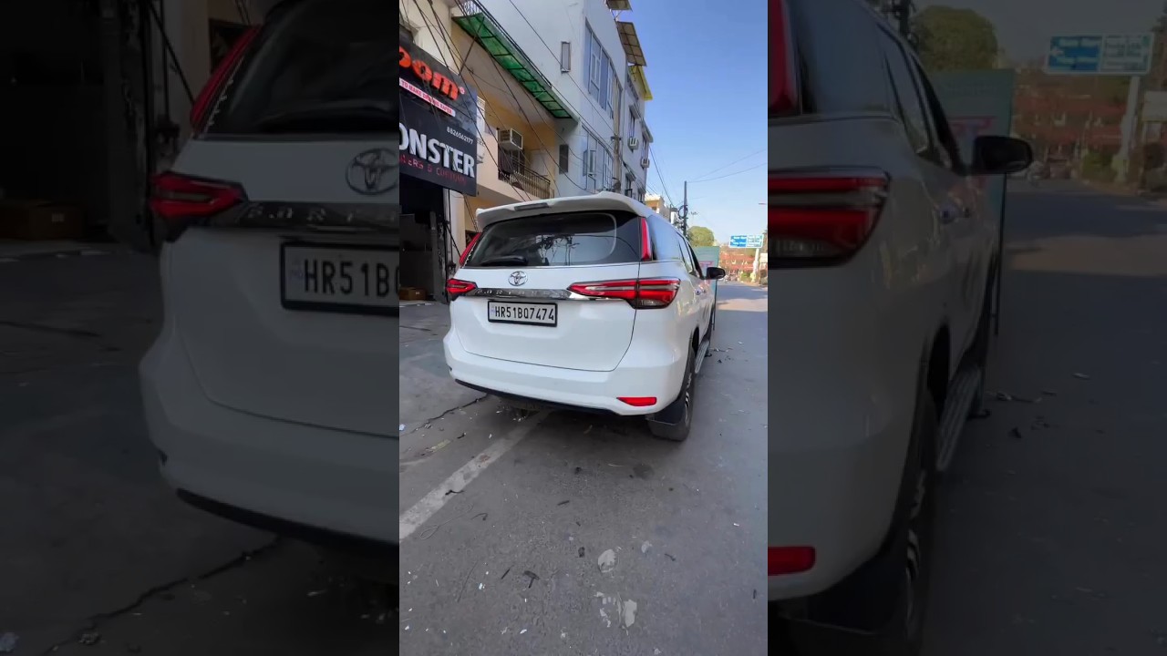 Legender Tail Lights Installed in Fortuner 2017 Model 😲 #shorts