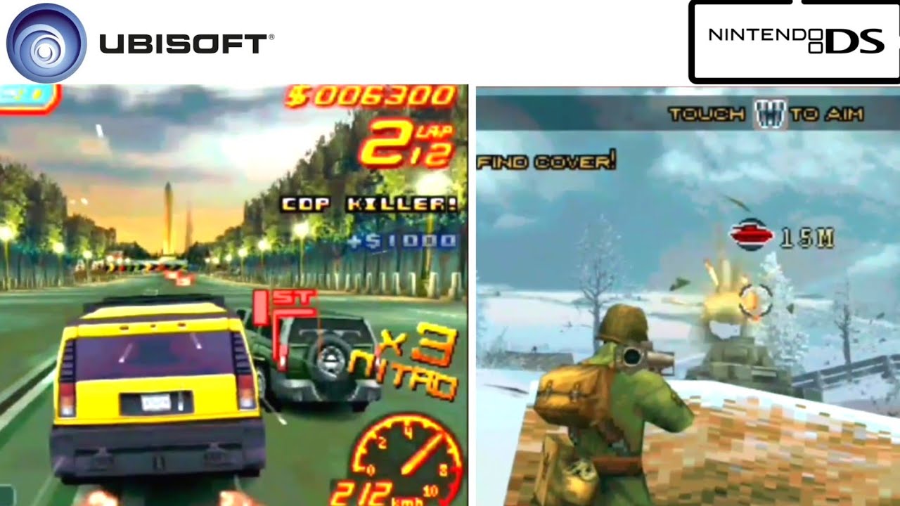 Top 15 Ubisoft Games for NDS