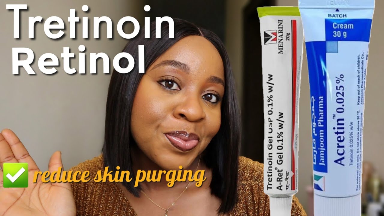 What to do if Tretinoin/Retinol causes skin purging, skin irritations or pimples
