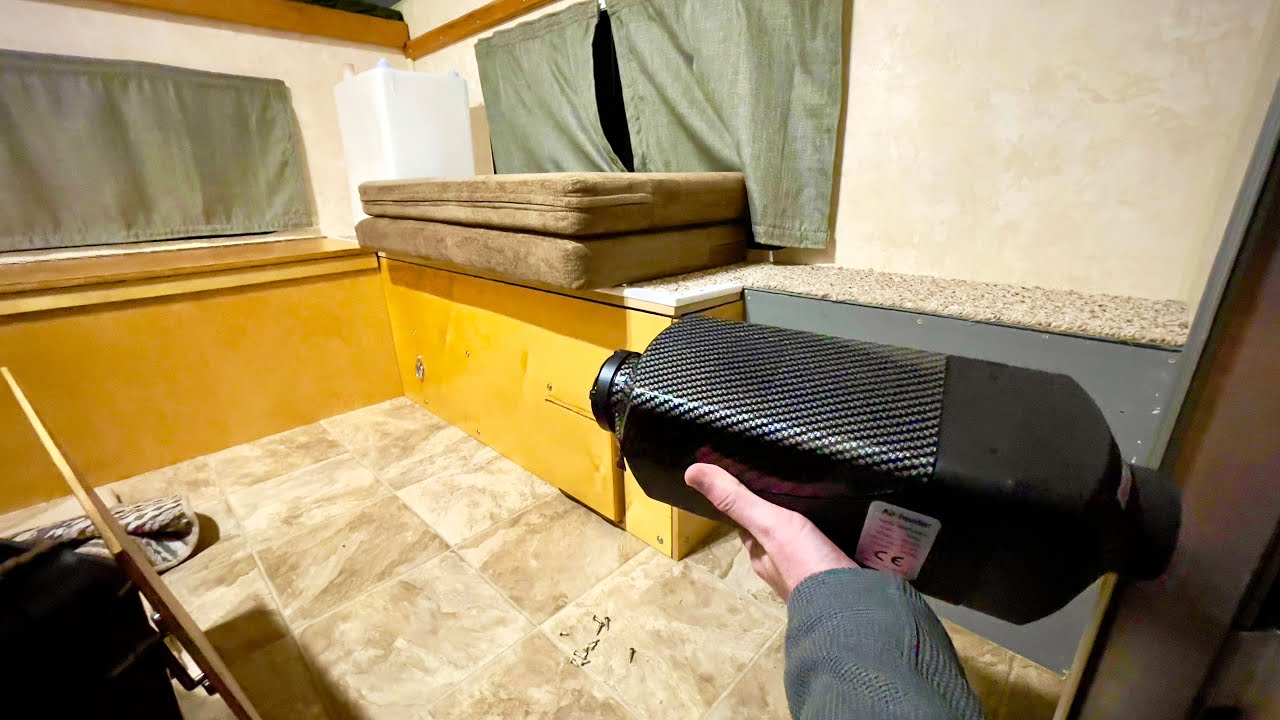 CHINESE DIESEL HEATER INSTALL IN FOUR WHEEL CAMPER
