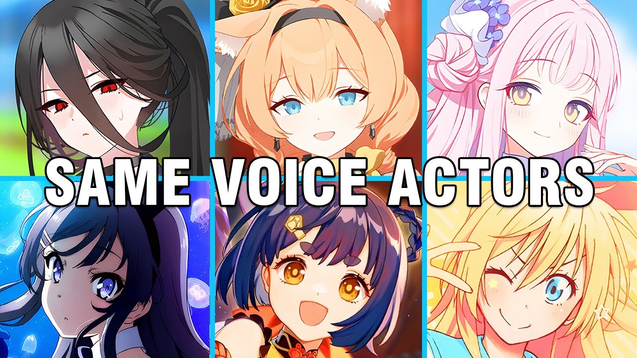 Blue Archive All Trinity Characters Japanese Dub Voice Actors Seiyuu Same Anime Characters