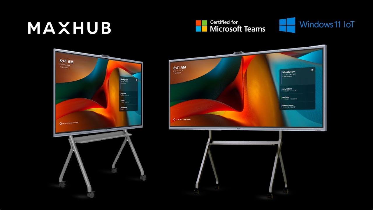 MAXHUB XBoard for Microsoft Teams Rooms | All-in-One Certified Interactive Display