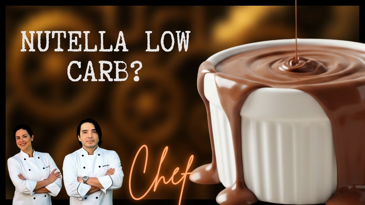 Creme de Avelã low-carb Creme de avelã e cacau  #receitas #dieta
