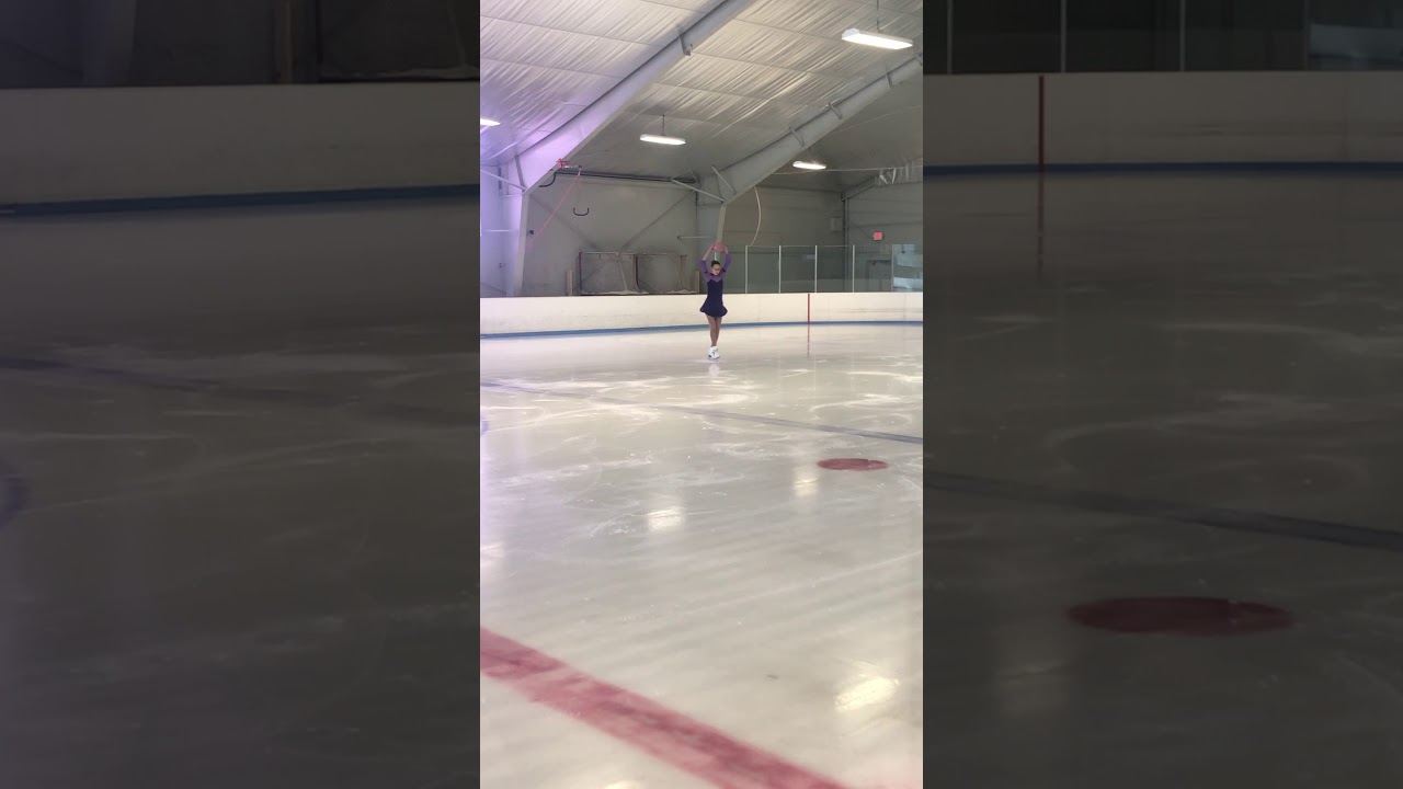 Mei Reed Freestyle 1 Rhythmic Ball Ice Skating performance 2019