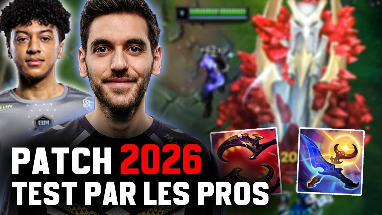 Les Pros Testent la Nouvelle Saison 2026 de LoL