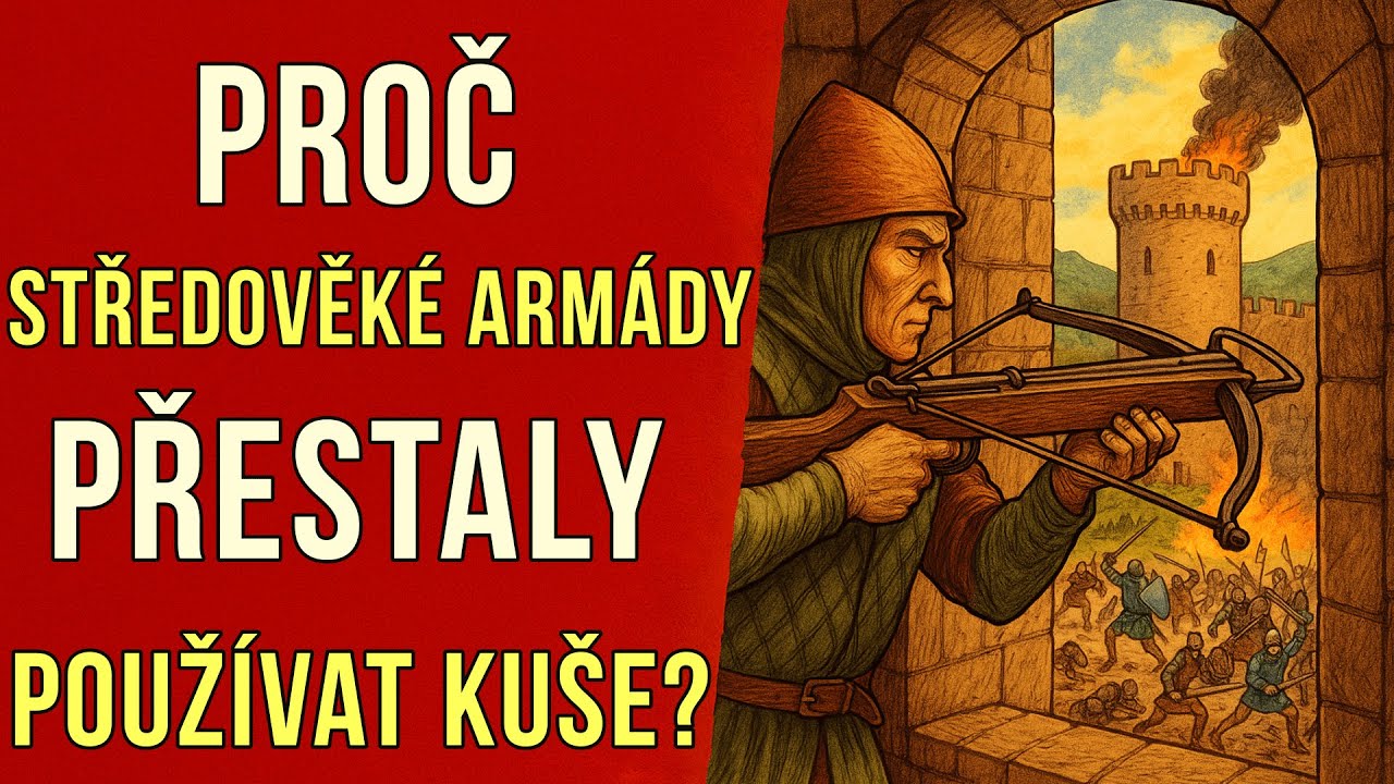 Proč středověké armády přestaly používat kuše?