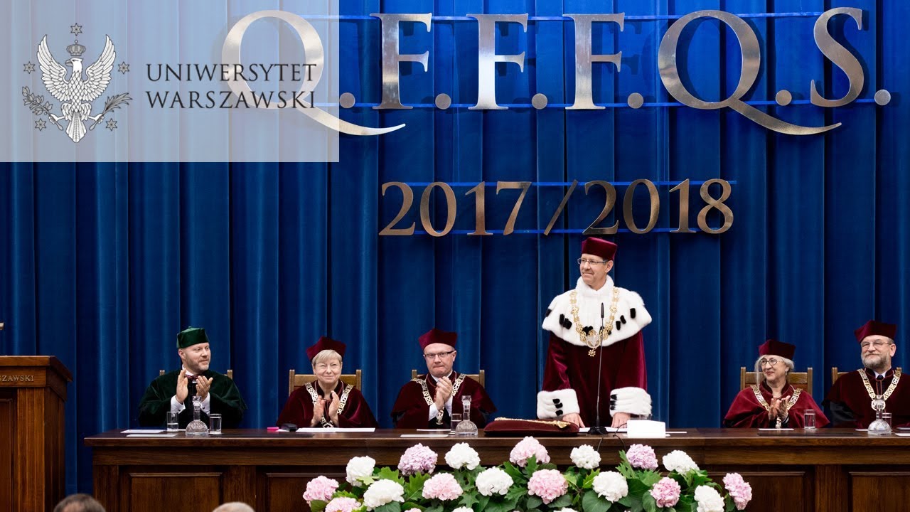 Inauguracja roku akademickiego 2017/2018 na Uniwersytecie Warszawskim