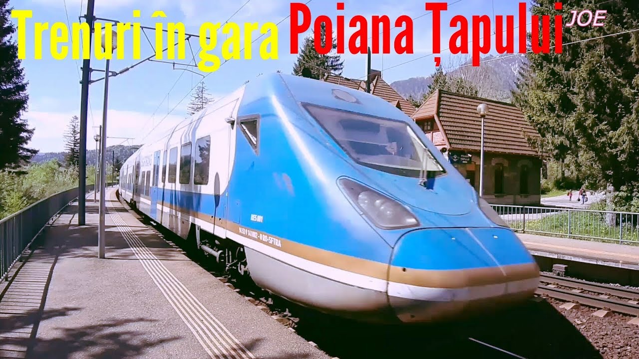Trenuri gara Poiana Tapului - Valea Prahovei