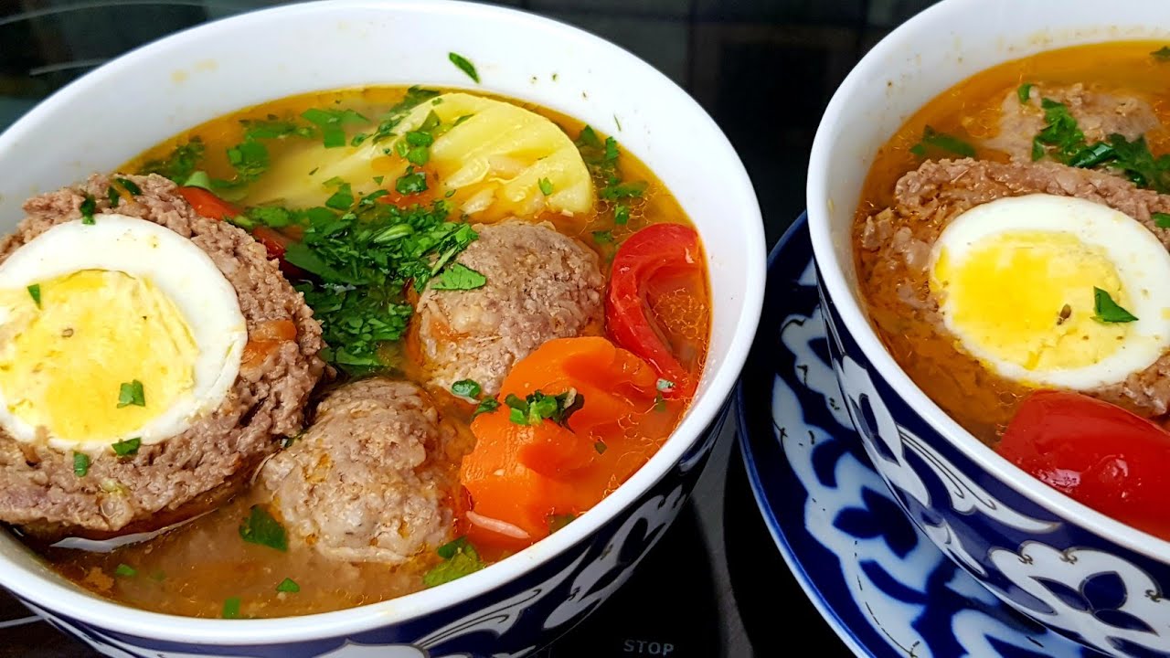 Такой Вкусный Суп! Шурпа с Фрикадельками/Хоть каждый день подавайте этот супчик!!!