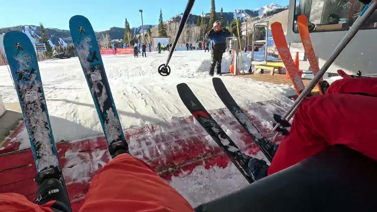 Park City Mountain Early Season Skiing 12/12/2025