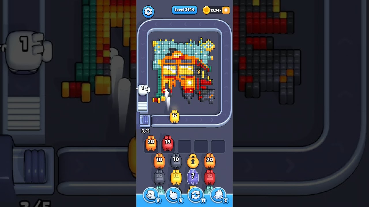 Pixel Flow Level 3144