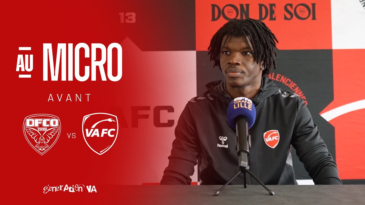 🎙️ Au micro avec Ahmed Diomandé avant Dijon-VAFC