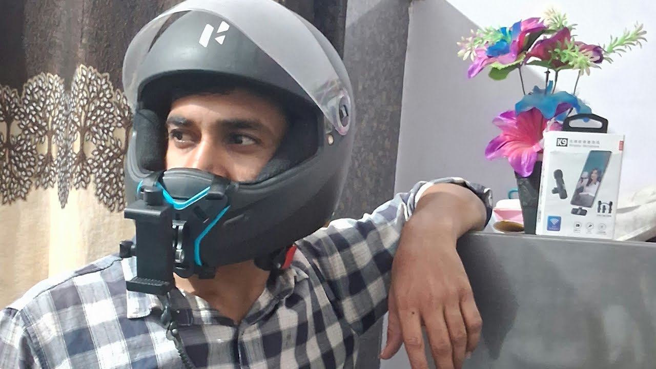  MINI VLOG HELMET PHONE MOUNT  