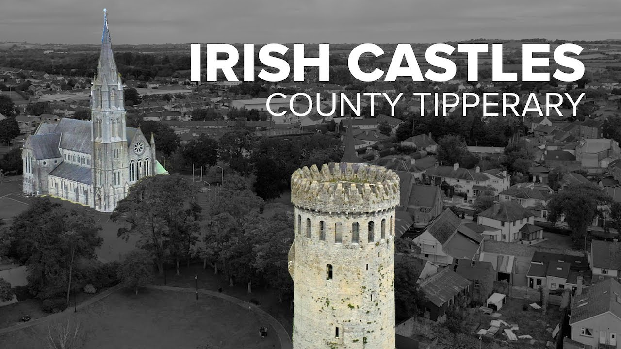 Birr Castle, Nenagh Castle & Charleville Castle Drone Shots in 4K | DJI Mavic 2 Pro