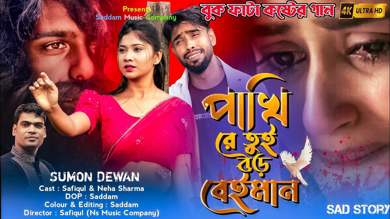 পাখি রে তুই বড় বৈইমান 💔 Pakhi Re Tui Boro Bayman💔 bangla koster notun gan😭পাখিরে তুই বড় বেইমান