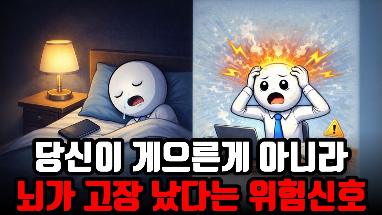 당신이 게으른게 아닙니다! 뇌가 힘들다고 신호를 보내는 중입니다. 뇌과학이 증명한 생산성 2배 올리는 법.(뇌과학, 심리학 원칙)
