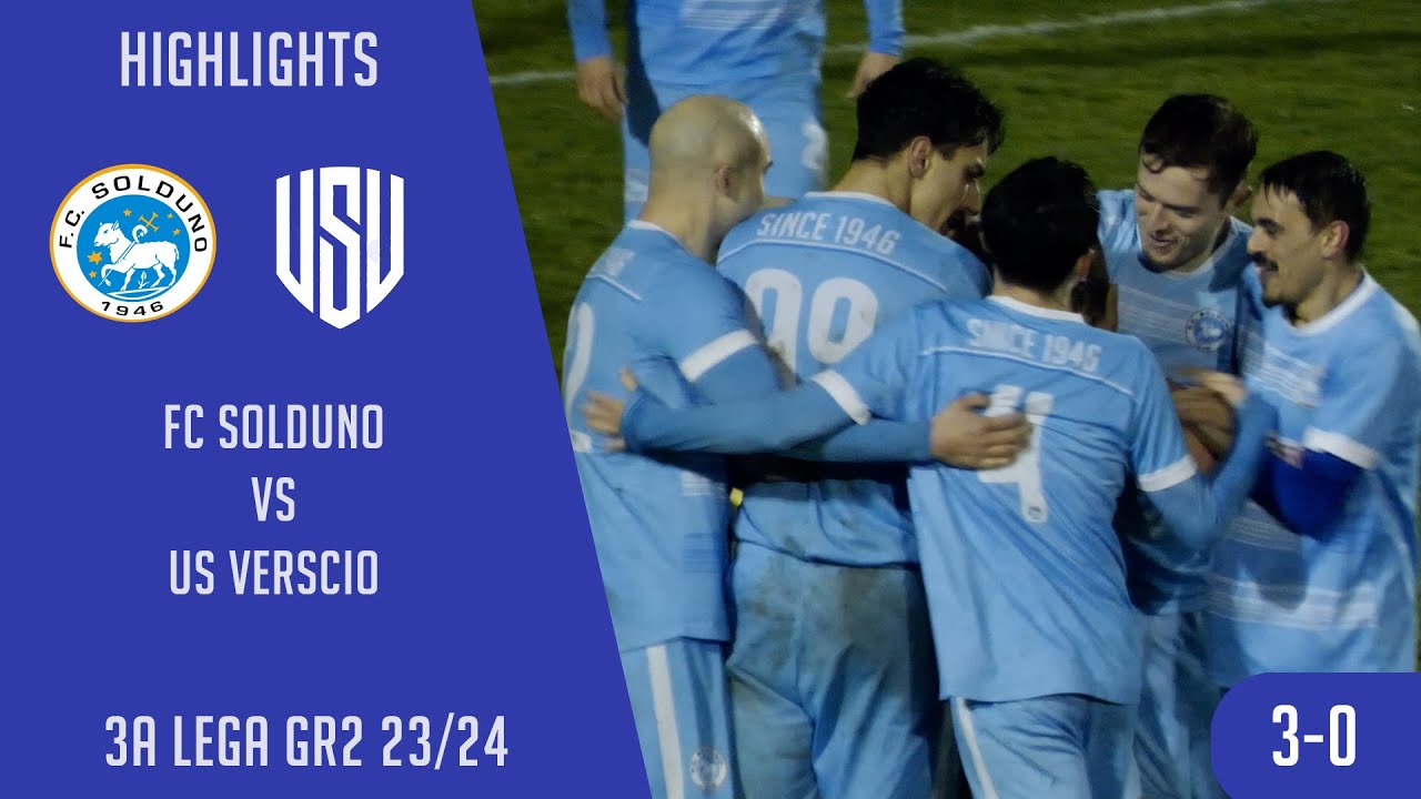 FC Solduno VS US Verscio (3a Lega GR2 23/24)