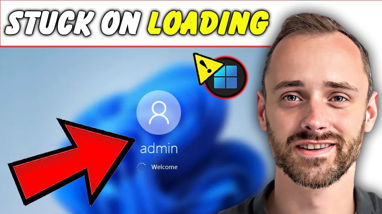 PC Frozen at Login? Fix Windows 11 Stuck on Welcome Screen | Full Guide