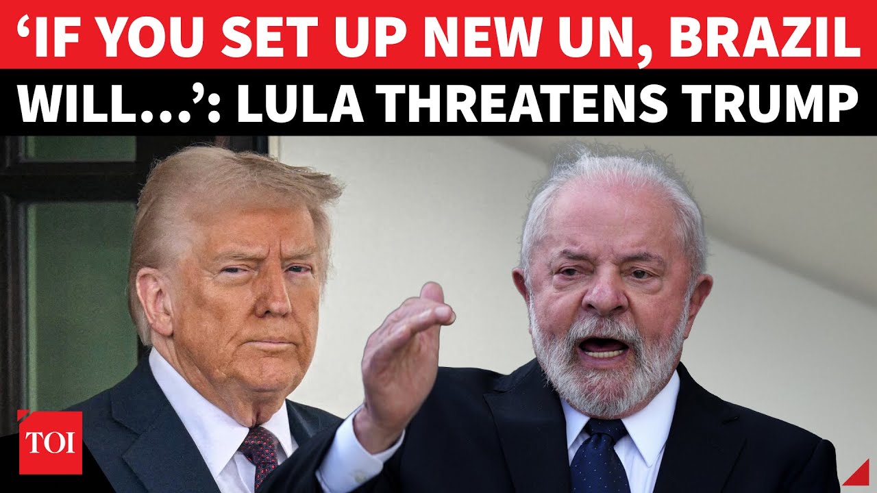 Lula’s BOLD DARE To Trump; ‘Your New UN Plan Will Trigger…’ | Brazilian President Shocks US