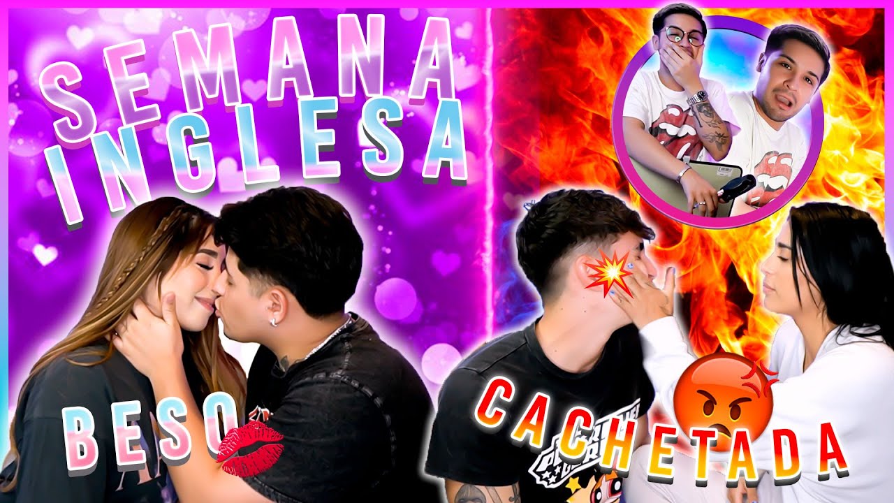 SEMANA INGLESA CON KIM SHANTAL Y SUAVECITO 😘 *NOS BESAMOS*  | Ced Mejia