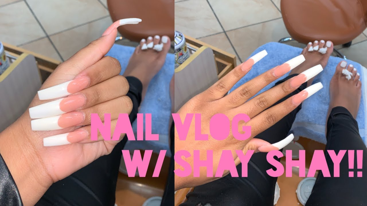 NAIL VLOG W/ SHAY SHAY!!!! (FINALLY!!)