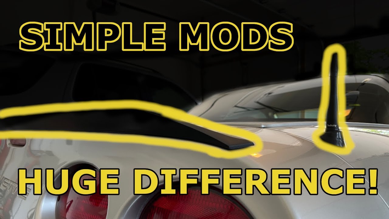 Z06 Gets Some More Mods! | Spoiler King 284P and Stubby Antenna Install