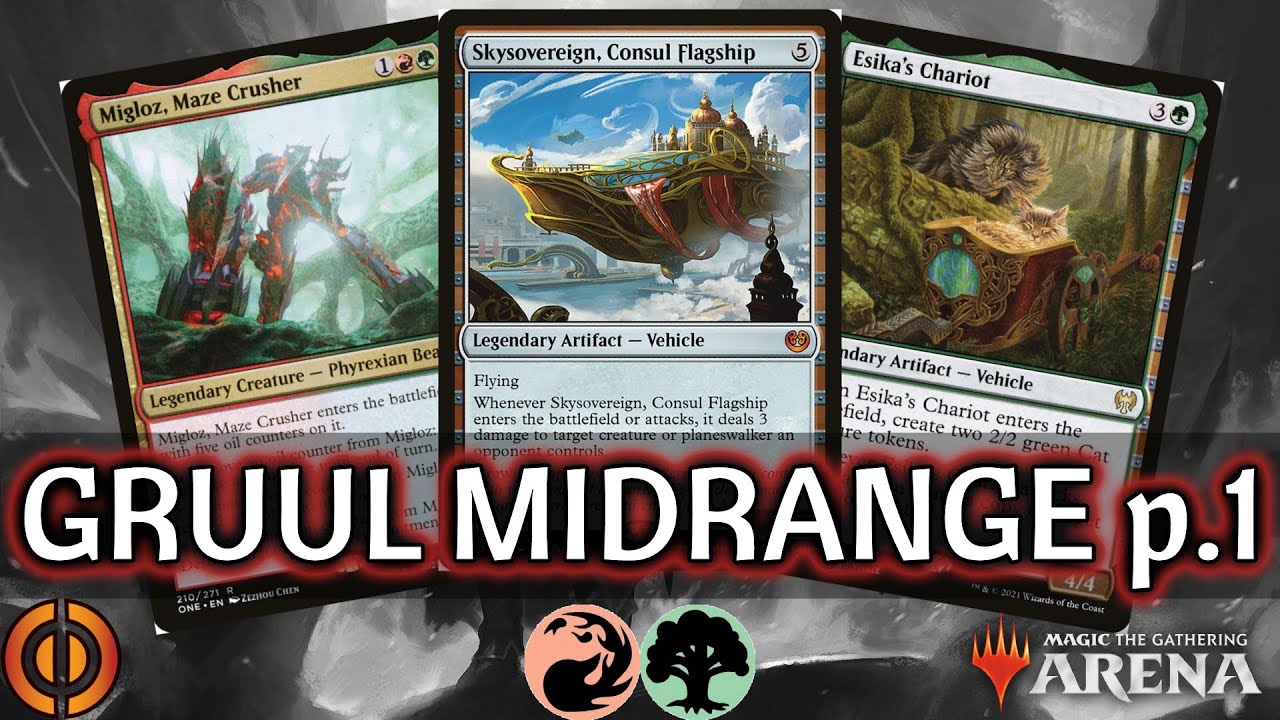 🔴🟢 Gruul Midrange part 1 | Santyaga_TV MTG Arena | Explorer | BO3 | Phyrexia: All Will Be One
