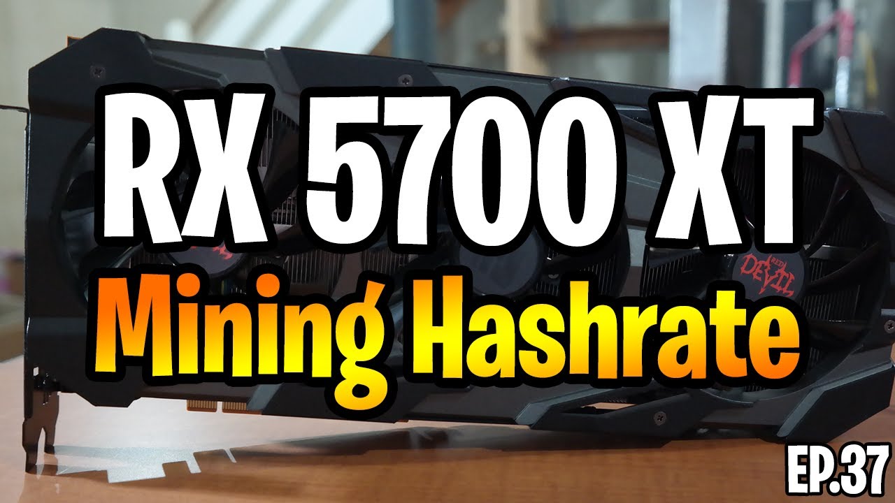 RX 5700 XT Mining Hashrate Testing & OverClock Settings