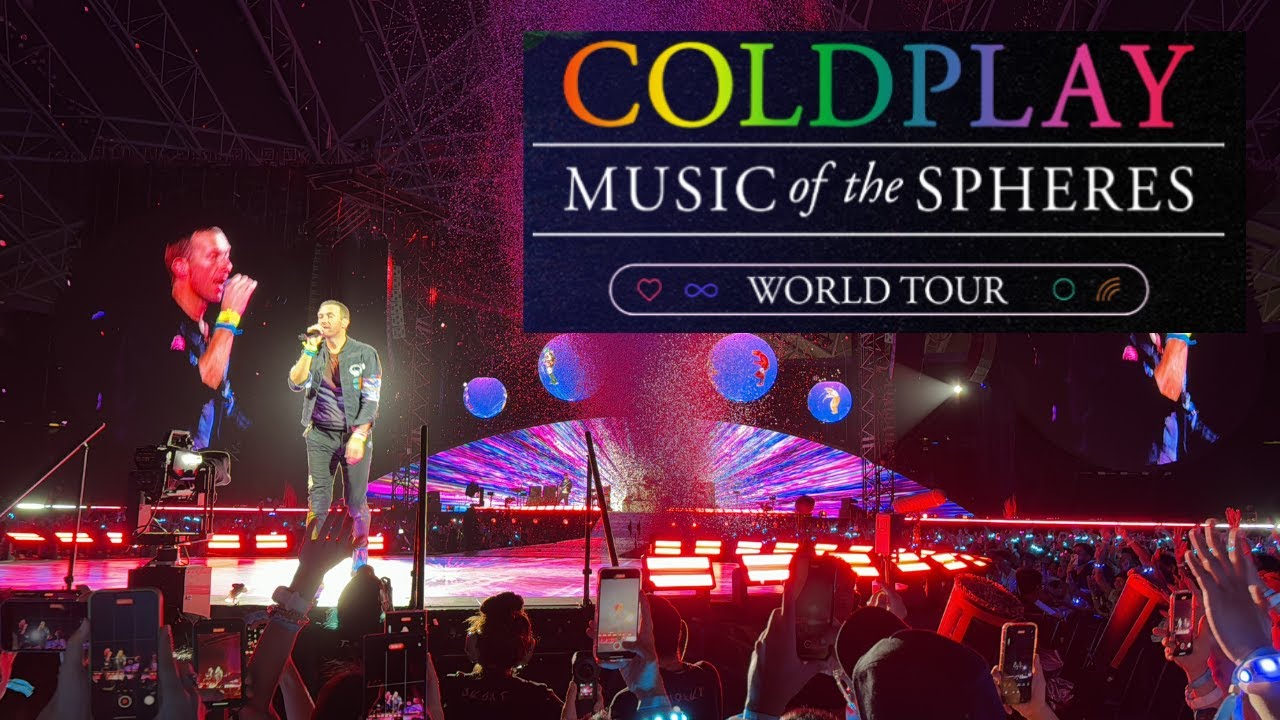 Coldplay - The Scientist | Music of the Spheres World Tour | Singapore