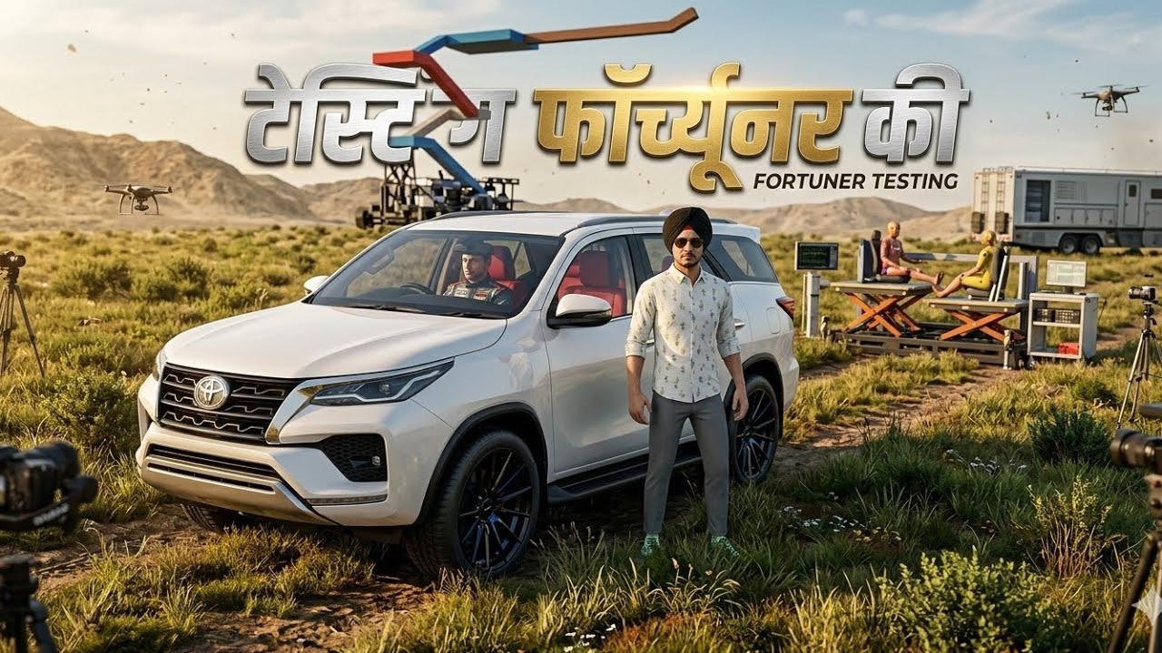 फॉर्च्यूनर की टेस्टिंग#video #viral 🔥