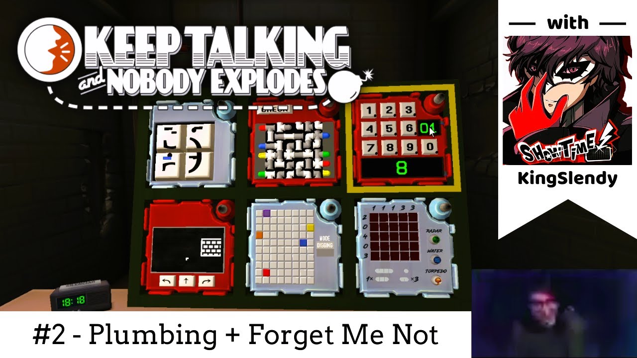 KTANE (Mods) con @KingSlendy #2 | Plumbing + Forget Me Not