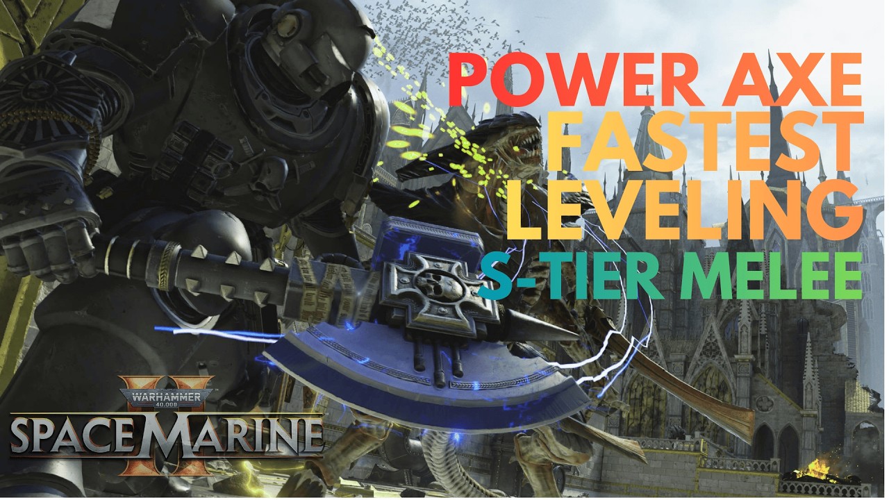 BLOCK POWER AXE S-TIER MELEE WEAPON / ABSOLUTE / DECAPITATION #astartes #spacemarine2 #warhammer40k