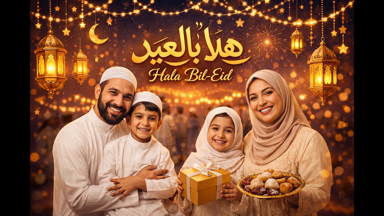 Hala Bil-Eid (Arabic And English) Ai Viral Song Video Wakar Barka Da Sallah 2026 021