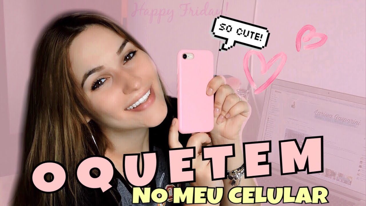 O que tem no meu celular (iPhone 8) ☆